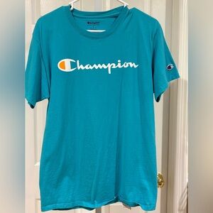 Women’s Champion Teal T-Shirt size medium
